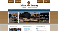 Desktop Screenshot of laruecountychamber.org